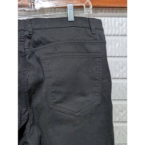 Unbranded Men's Orange Fleece Lined & Black Mid-Rise Jeans Size 42 Waist - Picture 5 of 7